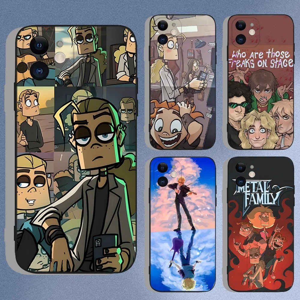 Cartoon Metal Family Dee Phone Case For iPhone 16,15,14,13,12,11,XS,XR,X,8,7,Pro,Max,Plus,Mini Silicone Black Funda Cover Shell
Cartoon Metal Family Dee Phone Case For iPhone 16,15,14,13,12,11,XS,XR,X,8,7,Pro,Max,Plus,Mini Silicone Black Funda Cover Shell