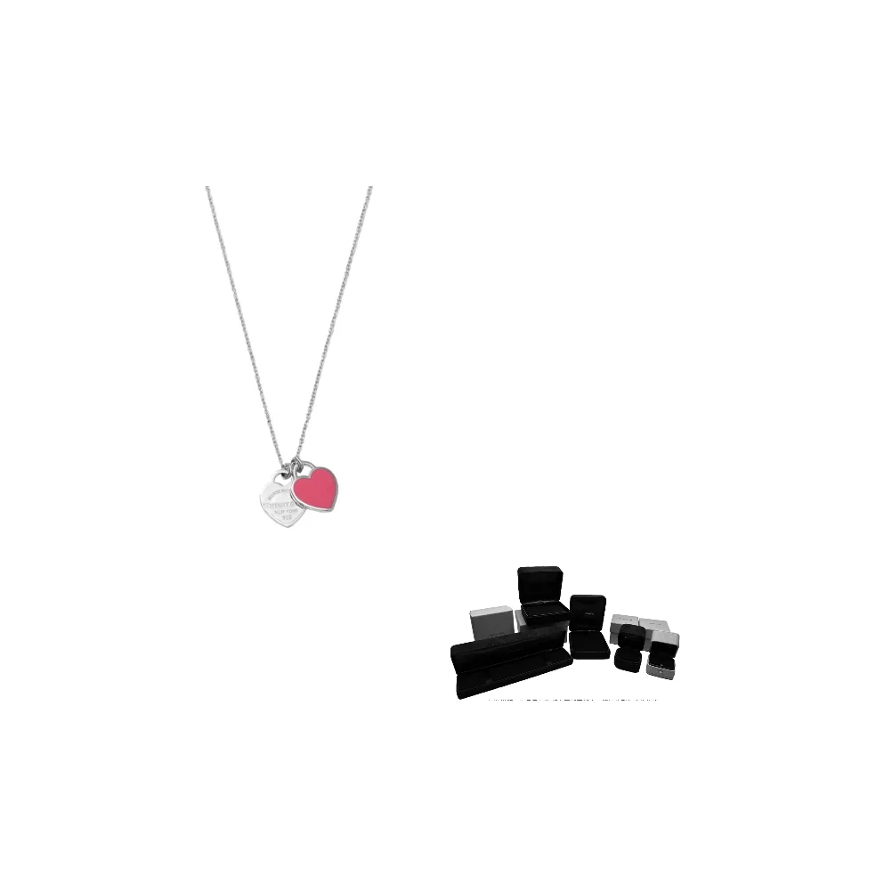TIFFANY & CO. Return To Tiffany Collection 925 Sterling Silver Necklaces Women's Pink Rose 63520578
TIFFANY & CO. Return To Tiffany Collection 925 Sterling Silver Necklaces Women's Pink Rose 63520578