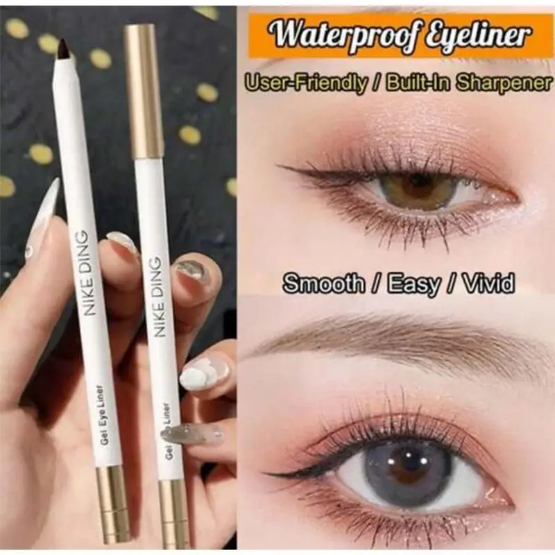 Waterproof Liquid Eyeliner Pen Black/Brown Fast Drying Lasting Smooth Gel Eyliner Pencil With Sharpener Makeup Cosmetics
Waterproof Liquid Eyeliner Pen Black/Brown Fast Drying Lasting Smooth Gel Eyliner Pencil With Sharpener Makeup Cosmetics