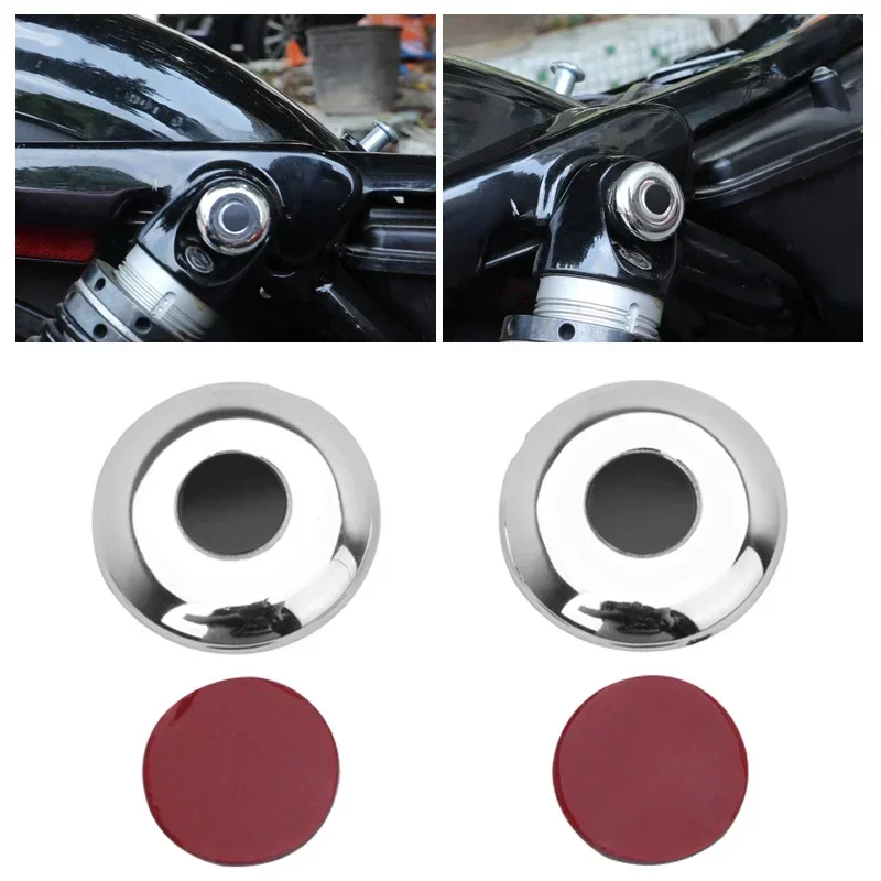Motorcycle ABS Rear Chrome Fork Cover Decoration Covers Accessories For Harley Sportster XL883 XL1200 X48 2004-up Dyna 2006-up
Motorcycle ABS Rear Chrome Fork Cover Decoration Covers Accessories For Harley Sportster XL883 XL1200 X48 2004-up Dyna 2006-up