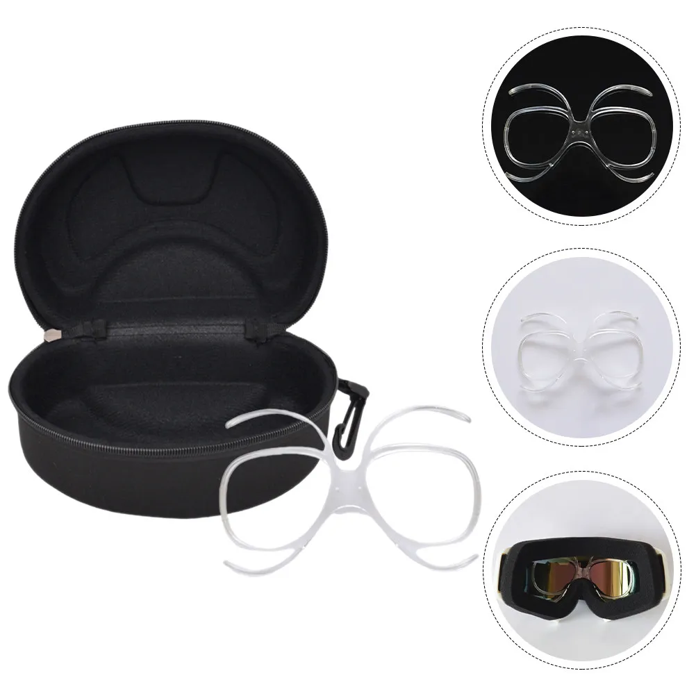 1Set Myopic Ski Goggles Frame High-Grade Tr Glass Adapter Adjustable Skiing Glasses Clip Snowboard Goggles Cover Ski Supplies
1Set Myopic Ski Goggles Frame High-Grade Tr Glass Adapter Adjustable Skiing Glasses Clip Snowboard Goggles Cover Ski Supplies