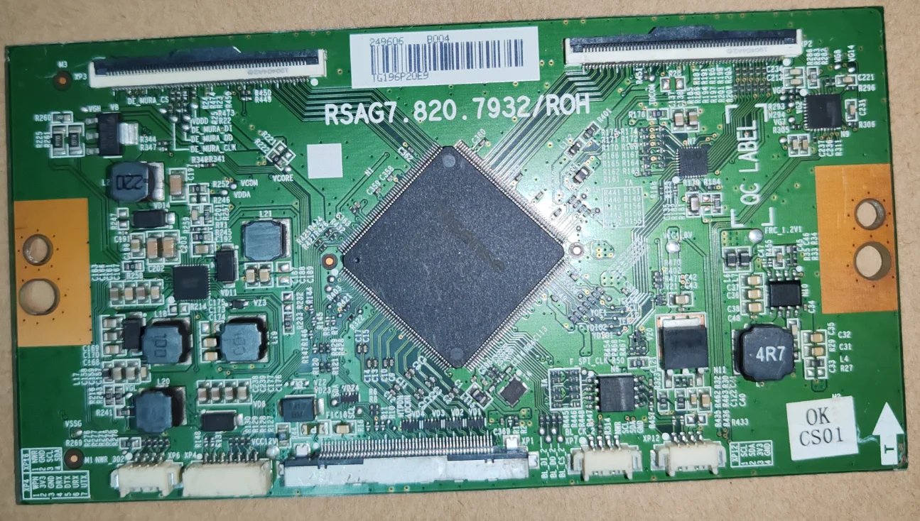 T-CON RSAG7.820.7932/ROH LED TV logic board, tested well, physical photo
T-CON RSAG7.820.7932/ROH LED TV logic board, tested well, physical photo