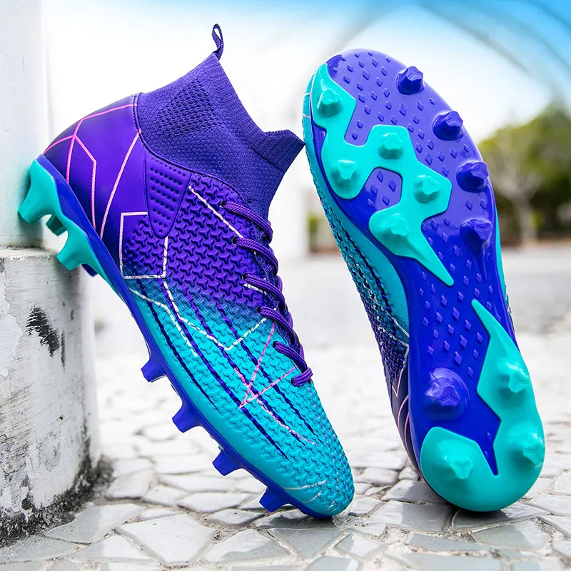 2025 High Top Football Shoes Football Boots Men Cleats Professional Society Sports Long Spikes Sneaker Students Training TF/FG S
2025 High Top Football Shoes Football Boots Men Cleats Professional Society Sports Long Spikes Sneaker Students Training TF/FG S