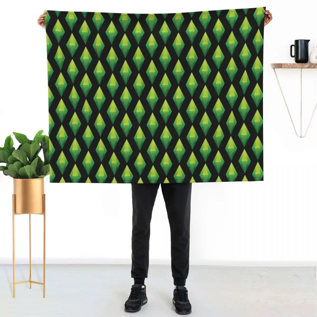 Plumbob - The Sims Throw Blanket Cozy Home Blanket Gift for Christmas Holiday
Plumbob - The Sims Throw Blanket Cozy Home Blanket Gift for Christmas Holiday
