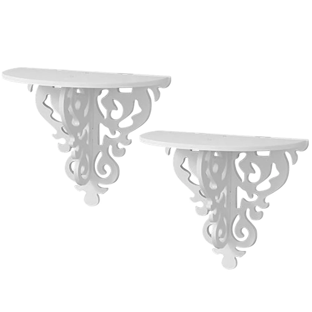 2pcs Wall Mounted Flower Stand PVC Plant Shelf Storage Rack Hanging Display Pot Holder Bedroom Room Kitchen Bathroom
2pcs Wall Mounted Flower Stand PVC Plant Shelf Storage Rack Hanging Display Pot Holder Bedroom Room Kitchen Bathroom