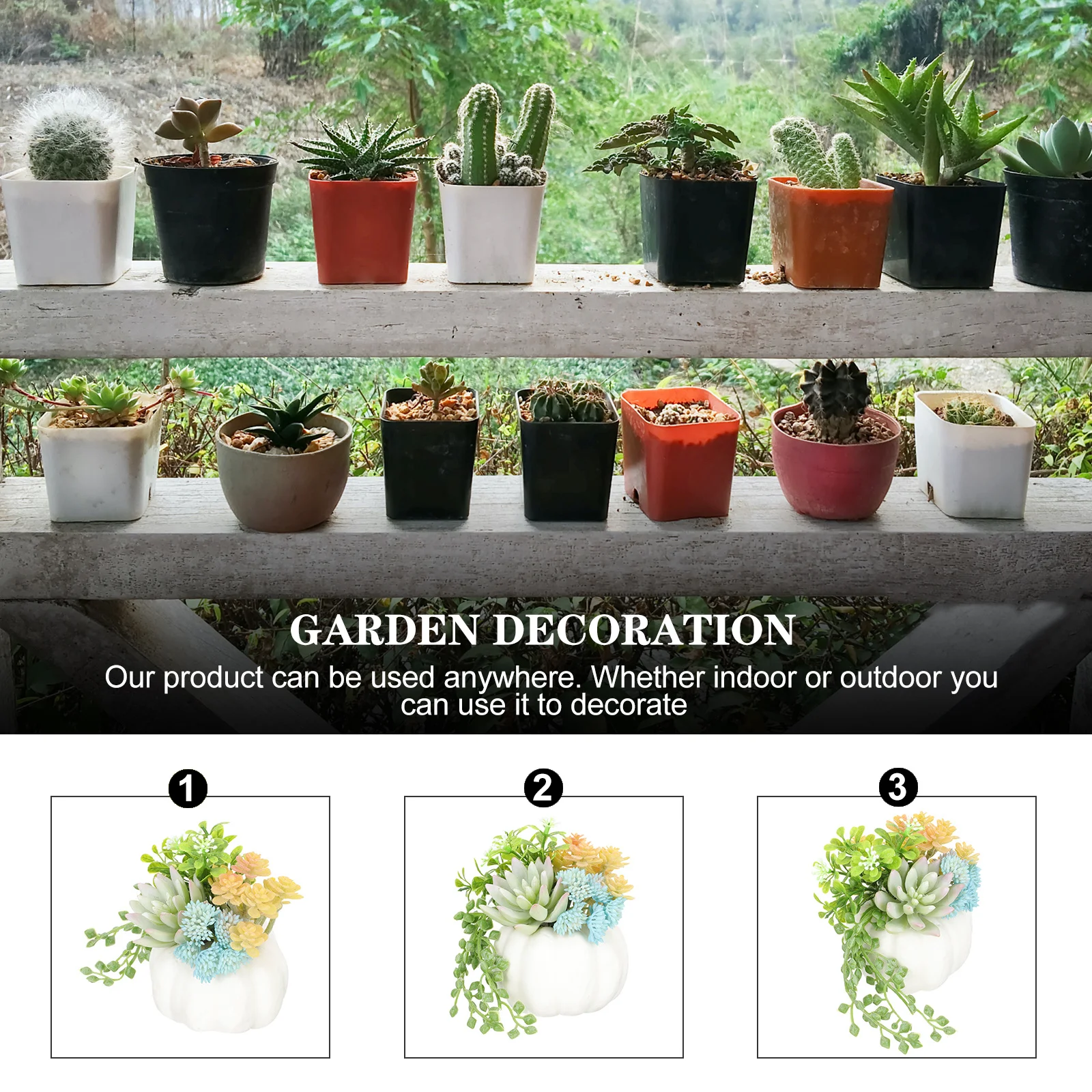 Pumpkin Potted Plant Artificial Bonsai Decor Succulents Simulation Greenery For Home Office Desk Tabletop Ornament
Pumpkin Potted Plant Artificial Bonsai Decor Succulents Simulation Greenery For Home Office Desk Tabletop Ornament