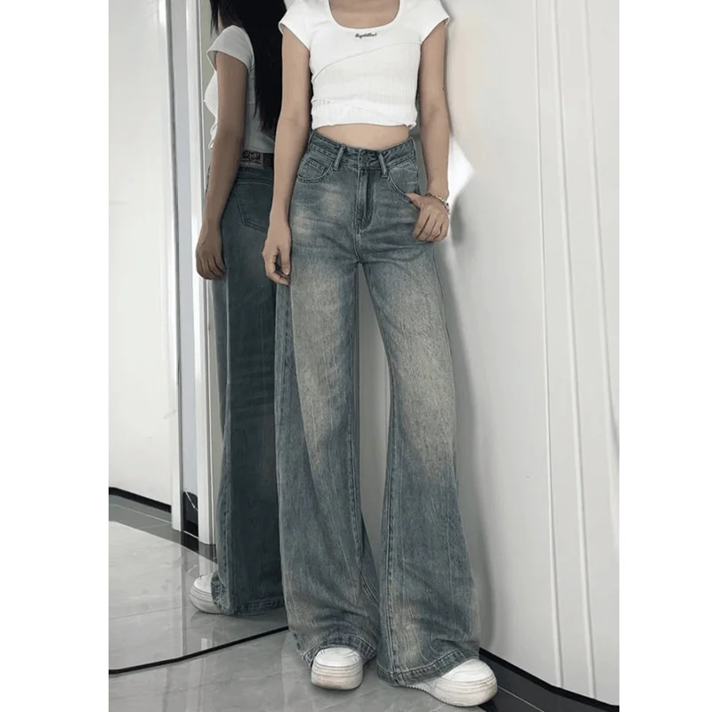 Женские джинсы Bootcut 2000-х годов Y2K, асимметричные, широкие, обычные, модные, для отдыха, эстетические брюки, минималистичный стиль, с талией
Женские джинсы Bootcut 2000-х годов Y2K, асимметричные, широкие, обычные, модные, для отдыха, эстетические брюки, минималистичный стиль, с талией