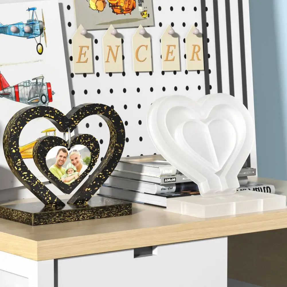 Силиконовые формы для литья в форме сердца, недеформирующееся сердце с цепочкой, легко снимается, гибкая смола, многоразовая подарочная форма ручной работы
Силиконовые формы для литья в форме сердца, недеформирующееся сердце с цепочкой, легко снимается, гибкая смола, многоразовая подарочная форма ручной работы