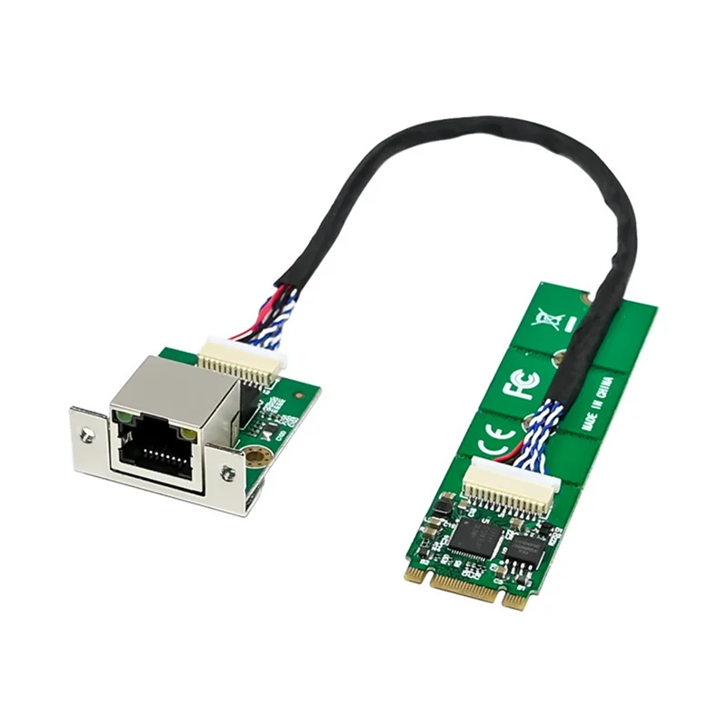 A32T-I225V M. 2 B+M KEY To Single Port 2.5G Copper Cable M. 2 B+M KEY To Single Port Wired Network Card I225V B3 Ethernet
A32T-I225V M. 2 B+M KEY To Single Port 2.5G Copper Cable M. 2 B+M KEY To Single Port Wired Network Card I225V B3 Ethernet