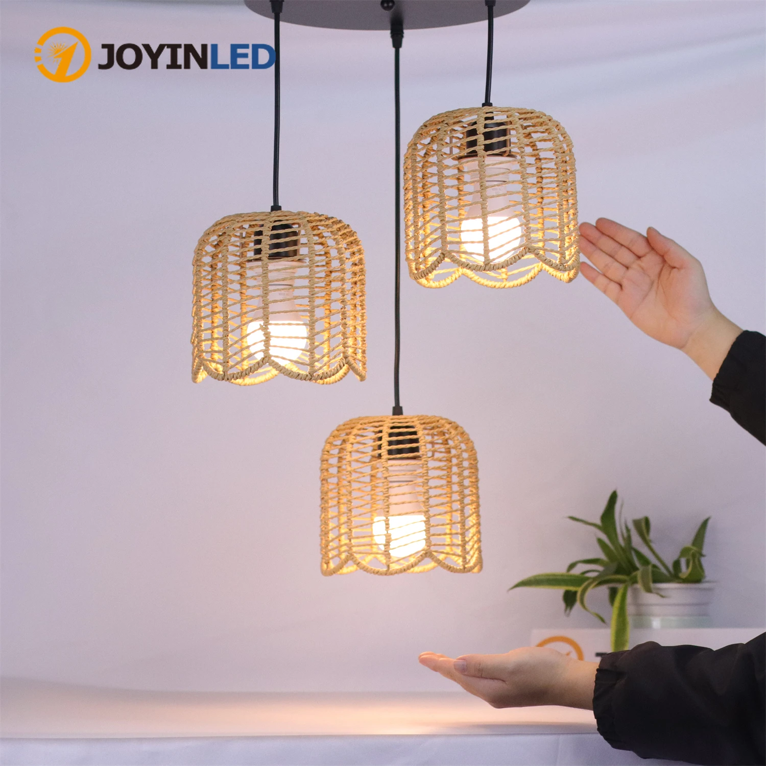 Подвесной светильник JOYINLED с 3 лампами, ручной работы, из ротанга, в стиле дзен, для чайной церемонии, японский стиль, художественный фонарь, освещение для чайного дома
Подвесной светильник JOYINLED с 3 лампами, ручной работы, из ротанга, в стиле дзен, для чайной церемонии, японский стиль, художественный фонарь, освещение для чайного дома
