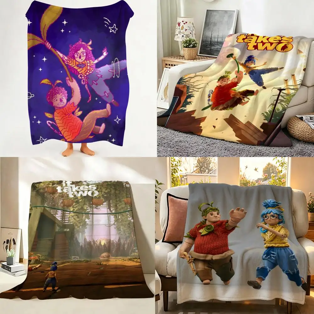 Game I-It T-Takes T-Two Throw Flannel Throw Blanket Suitable for Sofa、Living Room、Bedroom
Game I-It T-Takes T-Two Throw Flannel Throw Blanket Suitable for Sofa、Living Room、Bedroom