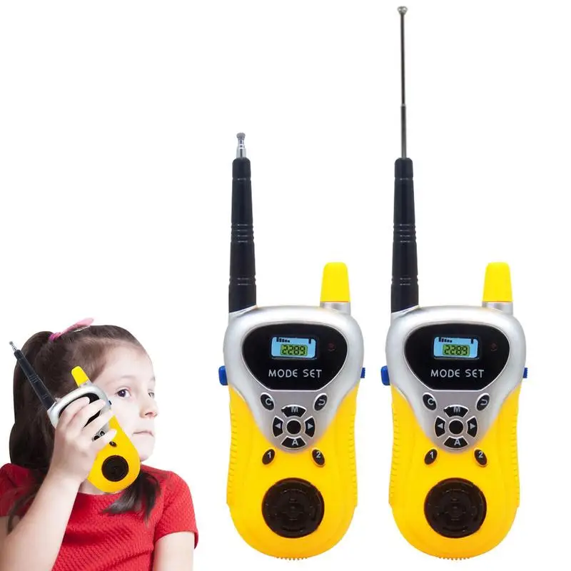 Walkie Talkies For Kids 2pcs Electronic Long Range Walky Talky Phone Radio Interphone Mini Toys Talkie Walkie Boy Girl Gifts
Walkie Talkies For Kids 2pcs Electronic Long Range Walky Talky Phone Radio Interphone Mini Toys Talkie Walkie Boy Girl Gifts