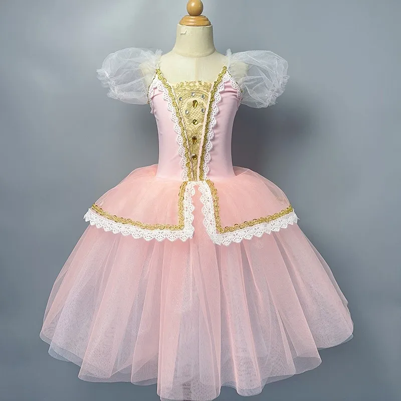 Children Long Ballet Dress Performance Clothing Swan Lake Dance Professional Ballet Tutu For Girls Ballerina Dress Costumes
Children Long Ballet Dress Performance Clothing Swan Lake Dance Professional Ballet Tutu For Girls Ballerina Dress Costumes