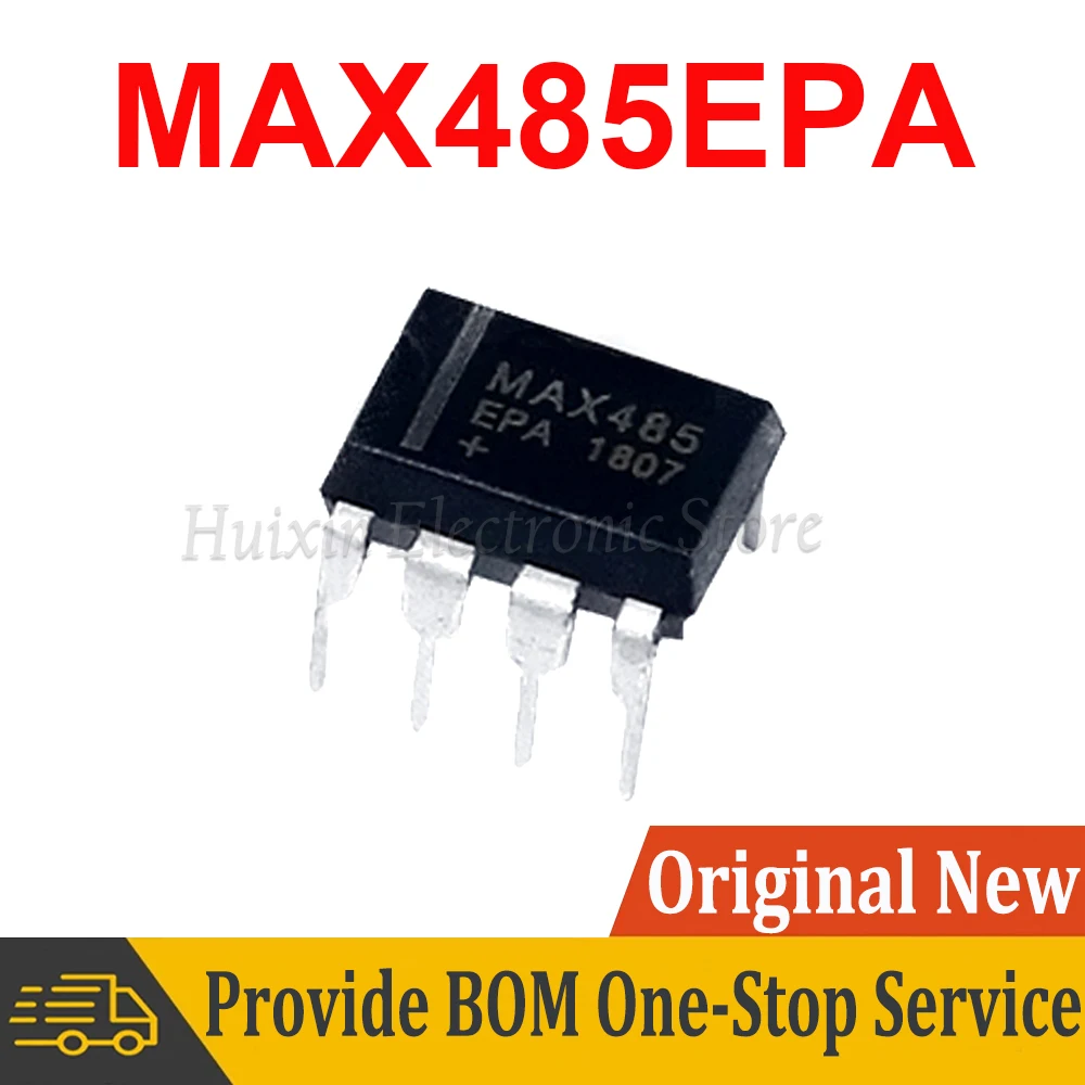 5PCS MAX485EPA MAX485 DIP-8 Low Power Slew Rate Limited RS-485/RS-422 Transceivers New and Original IC Chipset
5PCS MAX485EPA MAX485 DIP-8 Low Power Slew Rate Limited RS-485/RS-422 Transceivers New and Original IC Chipset