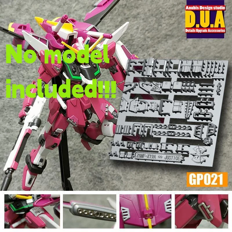 HG Reborn Infinite Justice Anubis Upgrade Parts: Detail Replacement Accessories GP021
HG Reborn Infinite Justice Anubis Upgrade Parts: Detail Replacement Accessories GP021