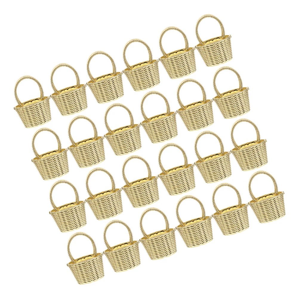 24 Pcs Gold Silver C y Boxes Baskets Small for Favors Wedding Party Decorations Gift Storage Baskets Creative Favor Boxes
24 Pcs Gold Silver C y Boxes Baskets Small for Favors Wedding Party Decorations Gift Storage Baskets Creative Favor Boxes