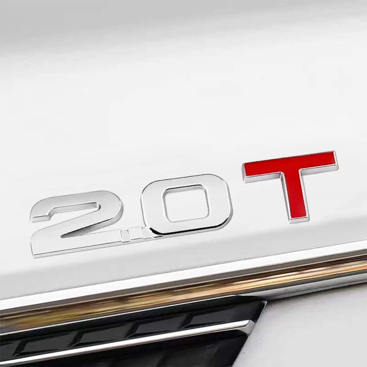 Universal 2.0T 3D Car Badge Emblem Sticker 2PCS Metal Tailgate Trunk Decal Side Fender Letter Logo for Truck SUV
Universal 2.0T 3D Car Badge Emblem Sticker 2PCS Metal Tailgate Trunk Decal Side Fender Letter Logo for Truck SUV