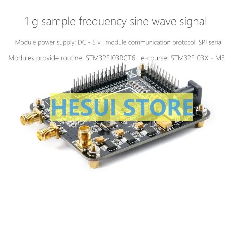 Высокоскоростной модуль DDS AD9910, модуль цифрового синтезатора частоты с синусоидальным сигналом и частотой дискретизации 1 ГГц
Высокоскоростной модуль DDS AD9910, модуль цифрового синтезатора частоты с синусоидальным сигналом и частотой дискретизации 1 ГГц
