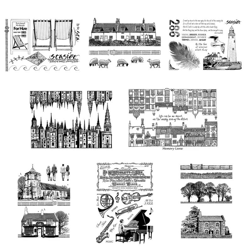New Arrival Building Clear Stamps 2022 For Scrapbooking Paper Making Suburbs House Account Craft Set Card Transparent Seal
New Arrival Building Clear Stamps 2022 For Scrapbooking Paper Making Suburbs House Account Craft Set Card Transparent Seal
