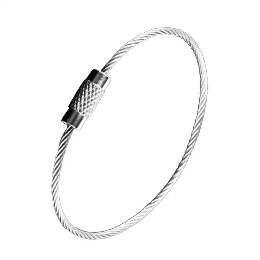 3 Pcs Strong Keychain Ring Stainless Steel Circle Heavy Duty Wire Set of Keychains
3 Pcs Strong Keychain Ring Stainless Steel Circle Heavy Duty Wire Set of Keychains