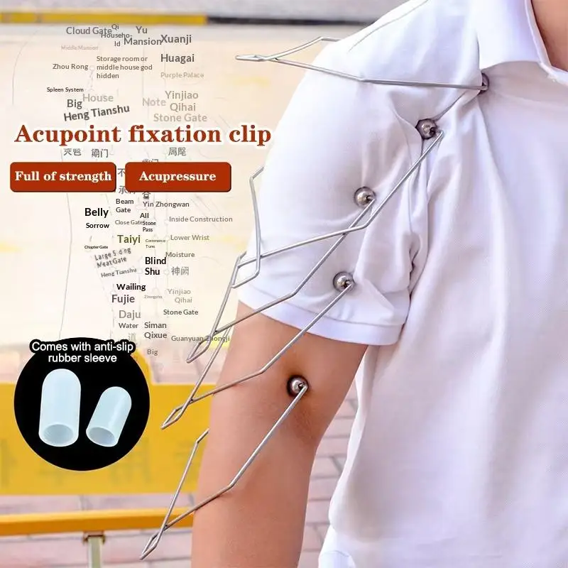 1 Pcs XS-L Meridian Massage Clips Stainless Steel Acupoint Stimulation Massager Muscle Relaxation Clip For Waist Back Leg Hand
1 Pcs XS-L Meridian Massage Clips Stainless Steel Acupoint Stimulation Massager Muscle Relaxation Clip For Waist Back Leg Hand