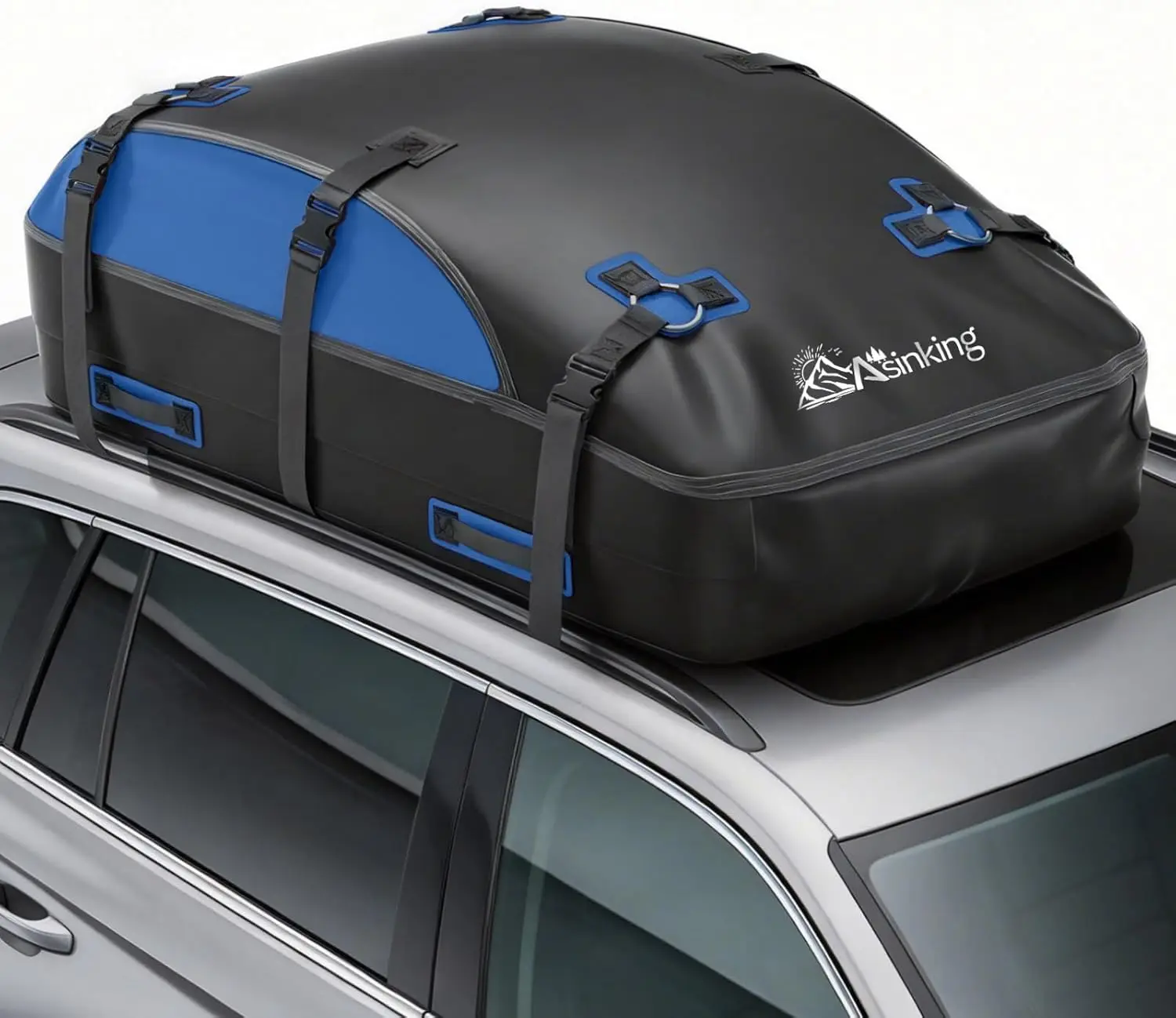 20 Cubic Feet Waterproof Car Rooftop Cargo Carrier Bag with Anti-Slip Mat, Door Hooks, Storage Bag & Lock for All Vehicles
20 Cubic Feet Waterproof Car Rooftop Cargo Carrier Bag with Anti-Slip Mat, Door Hooks, Storage Bag & Lock for All Vehicles
