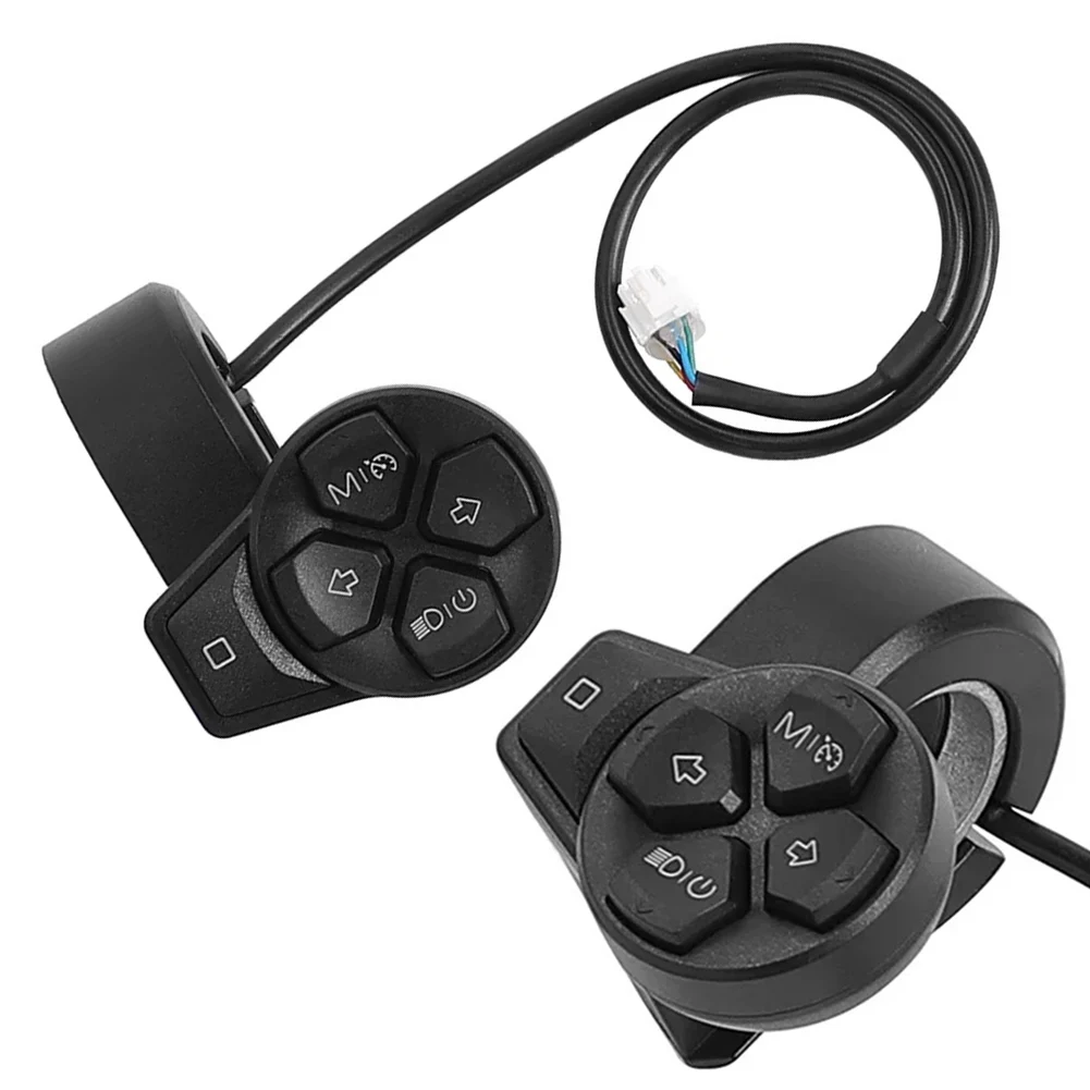 Electric Scooter Turn Signal Switch Knob ABS Rotary Combination Switch With 34cm Cable For Ninebot ZT3/ZT3 Pro Scooter Accessory
Electric Scooter Turn Signal Switch Knob ABS Rotary Combination Switch With 34cm Cable For Ninebot ZT3/ZT3 Pro Scooter Accessory