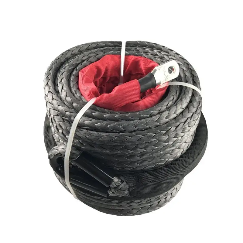 UHMWPE 10mm*30m Gray Synthetic Winch Line Towing Rope for 4x4 Offroad Durable and Versatile
UHMWPE 10mm*30m Gray Synthetic Winch Line Towing Rope for 4x4 Offroad Durable and Versatile