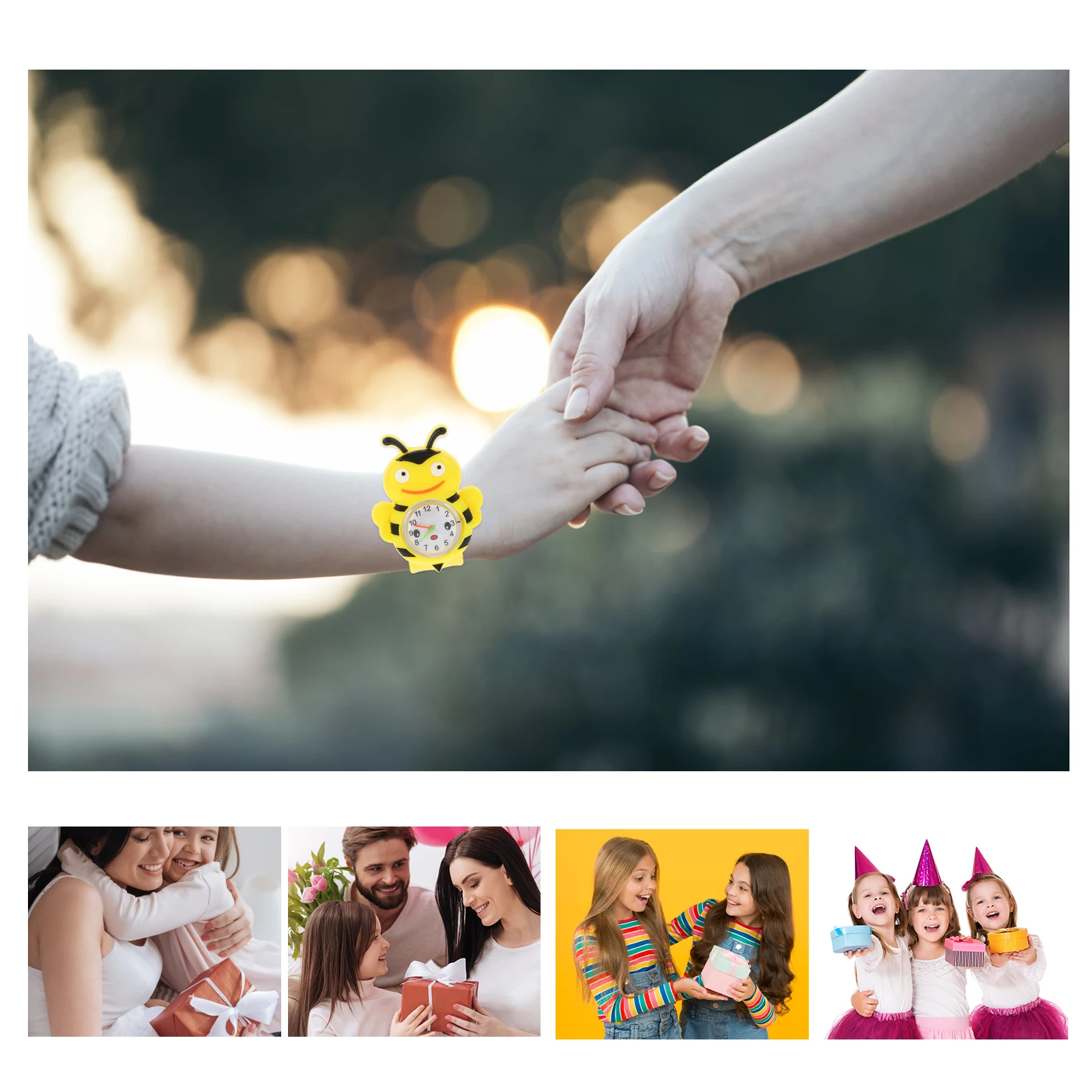 Bright Colorful Kids Slap Watch Cartoon Design Comfortable Durable Lightweight Children Wristwatch Easy Read Clear Dial Sports
Bright Colorful Kids Slap Watch Cartoon Design Comfortable Durable Lightweight Children Wristwatch Easy Read Clear Dial Sports