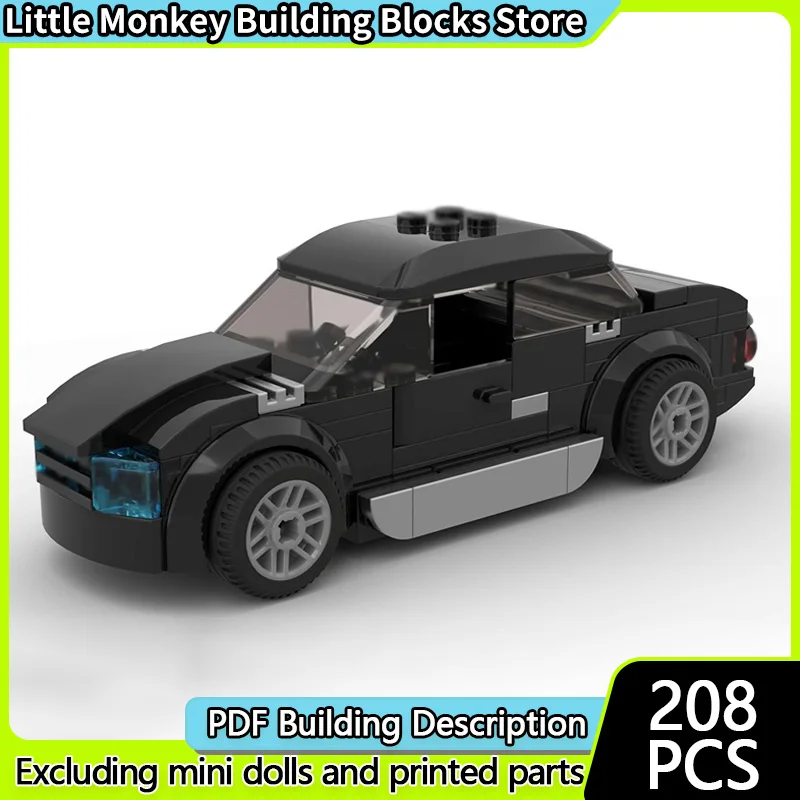 Speed Racing Car Model MOC Building Bricks Luxury Two-Door Sedan Modular Technology Children Holiday Gifts Assemble Toys Suit
Speed Racing Car Model MOC Building Bricks Luxury Two-Door Sedan Modular Technology Children Holiday Gifts Assemble Toys Suit
