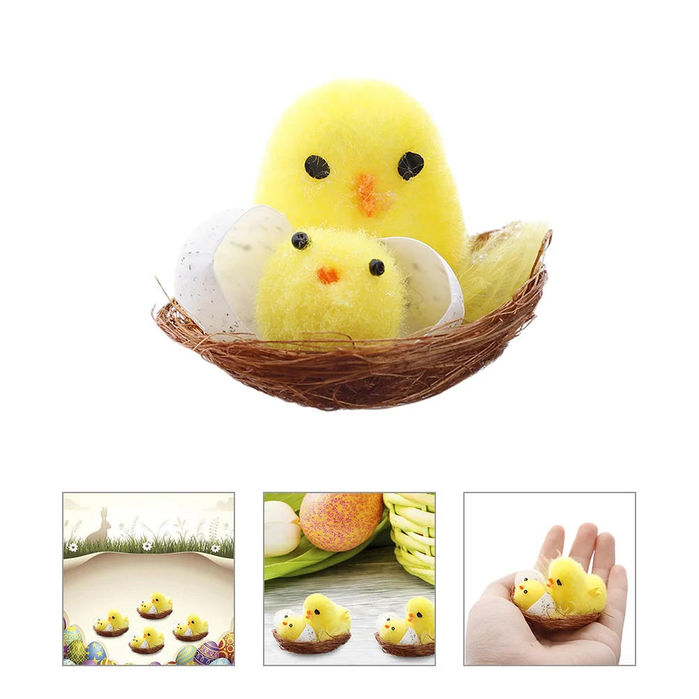 12 Pcs Rabbit Easter Chick Baby Rooster Chemical Fiber and Plastic Simulation Toy
12 Pcs Rabbit Easter Chick Baby Rooster Chemical Fiber and Plastic Simulation Toy