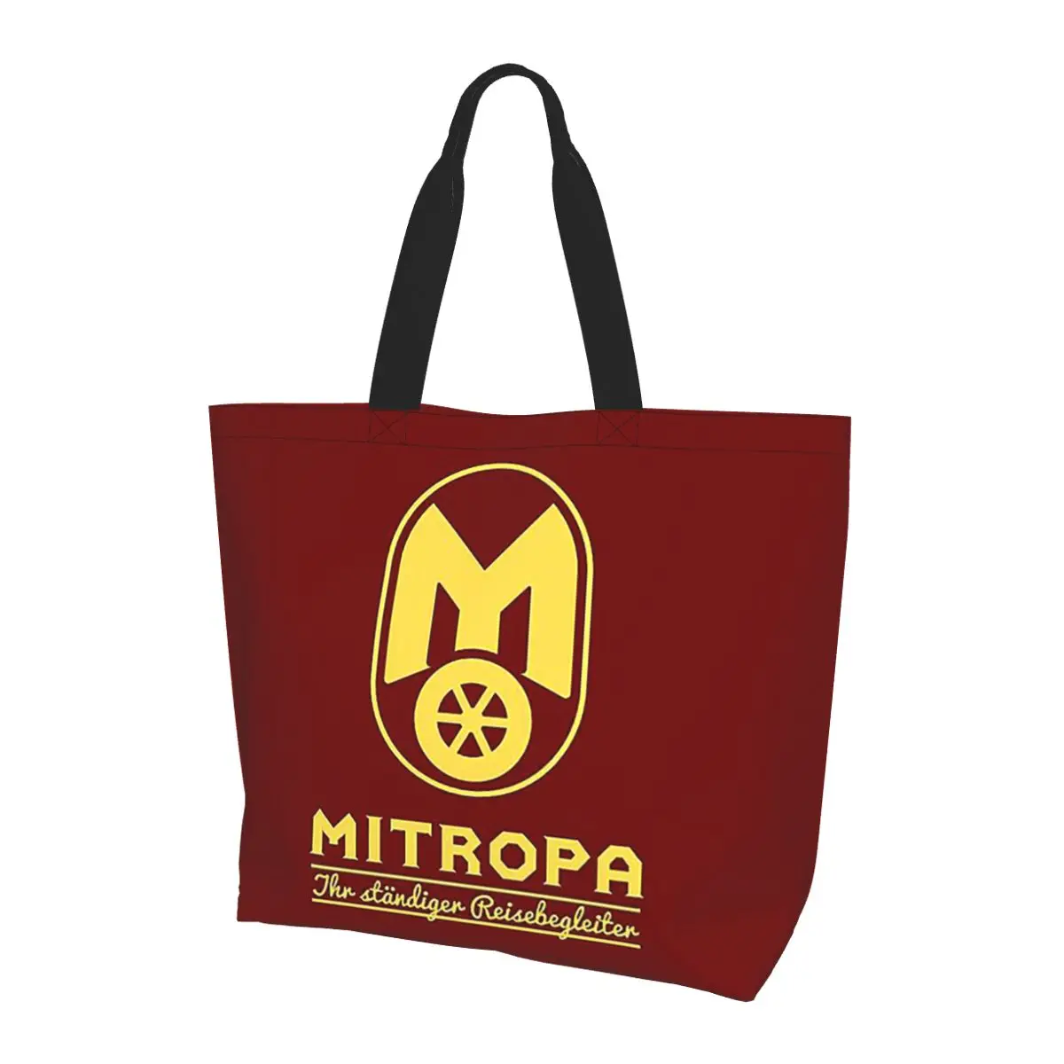Mitropa Your Constant Travel Companion Сумка для покупок Холщовая сумка на плечо большой вместимости Сумка-шоппер для продуктов для женщин
Mitropa Your Constant Travel Companion Сумка для покупок Холщовая сумка на плечо большой вместимости Сумка-шоппер для продуктов для женщин