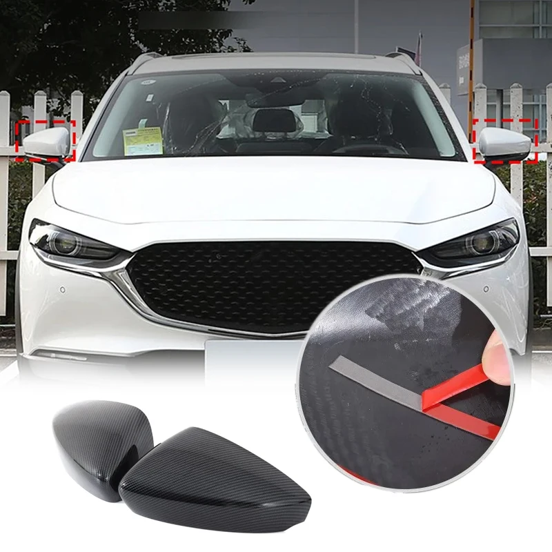 Accessories 2pcs ABS Exterior Mirror Covers Trim For 2020–2024 Mazda CX-30 Outer Rearview Mirror Cover
Accessories 2pcs ABS Exterior Mirror Covers Trim For 2020–2024 Mazda CX-30 Outer Rearview Mirror Cover