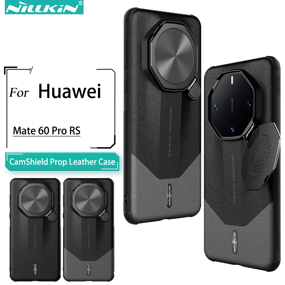 Nillkin for Huawei Mate 60 RS Case Camshield Prop Leather Cover Camera Stand Case for Huawei Mate 60 RS Privacy Lens Case
Nillkin for Huawei Mate 60 RS Case Camshield Prop Leather Cover Camera Stand Case for Huawei Mate 60 RS Privacy Lens Case