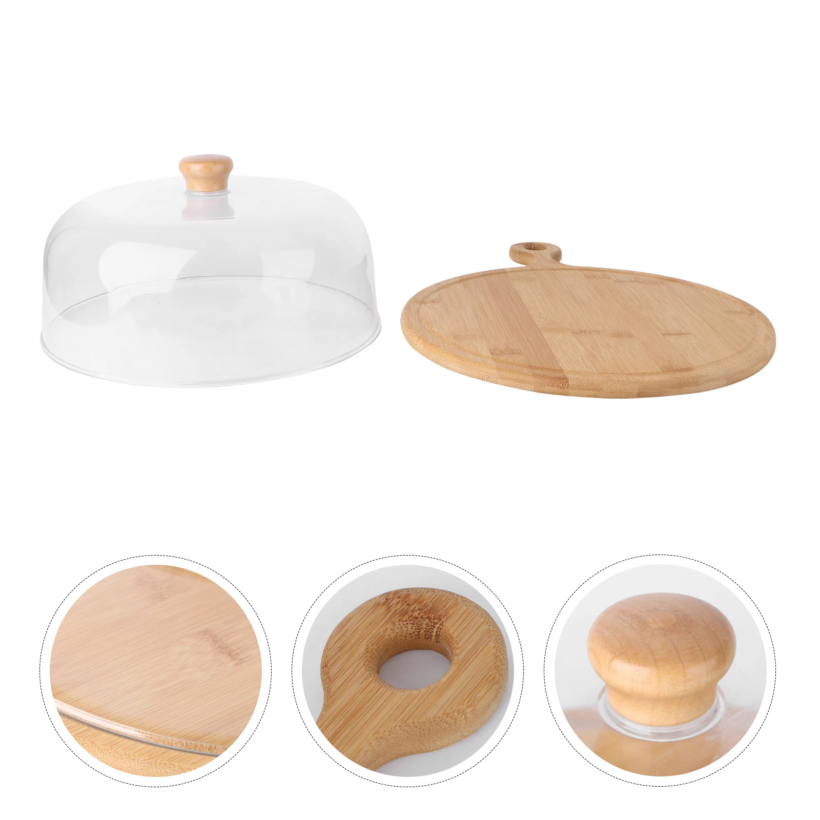 1 set 1 Set Container With Handle Wooden Tray Food Transparent Lid Storage Set Dessert Cover Food Container
1 set 1 Set Container With Handle Wooden Tray Food Transparent Lid Storage Set Dessert Cover Food Container