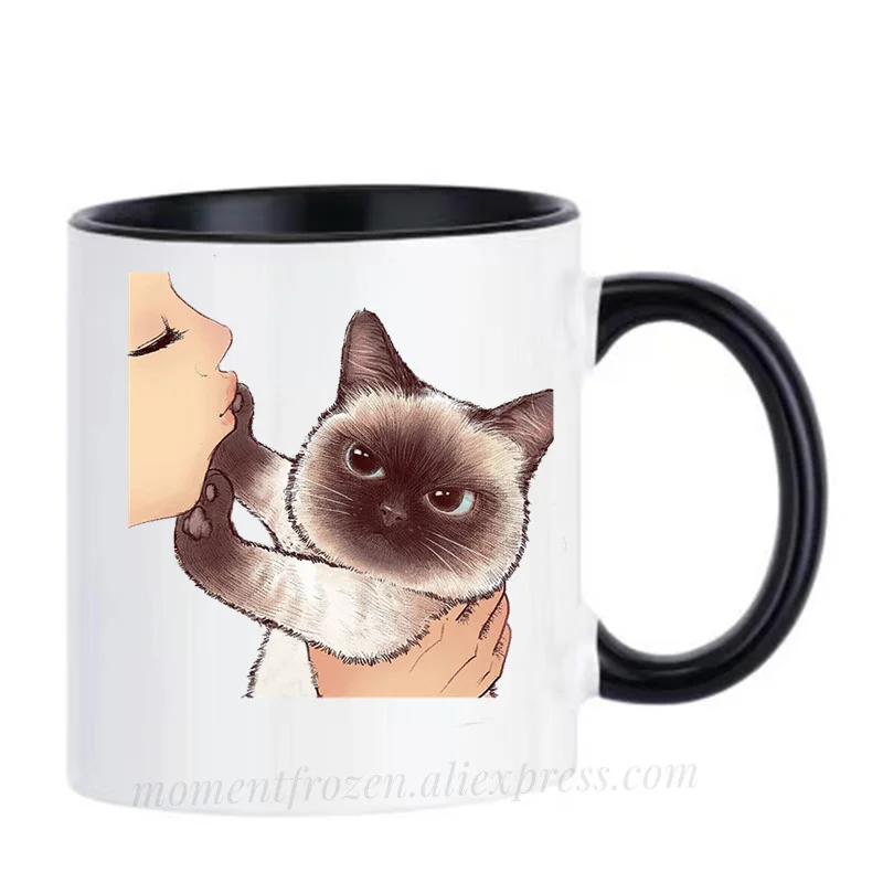 Cat Mugs Kitty Milk Cup Kitten Tableware Mom Drinkware Dad Coffee Mokken Coffeeware Household Kitchen Home Decal Tea Art Teaware
Cat Mugs Kitty Milk Cup Kitten Tableware Mom Drinkware Dad Coffee Mokken Coffeeware Household Kitchen Home Decal Tea Art Teaware