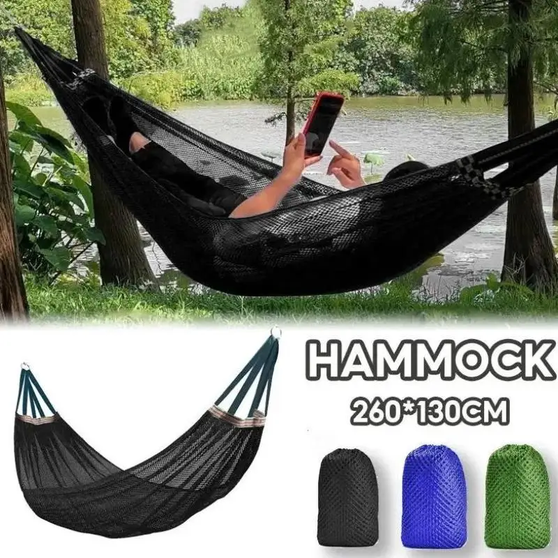 1PCS hammock, outdoor ice silk mesh swing, bending stick, anti rollover camping and tourism supplies
1PCS hammock, outdoor ice silk mesh swing, bending stick, anti rollover camping and tourism supplies