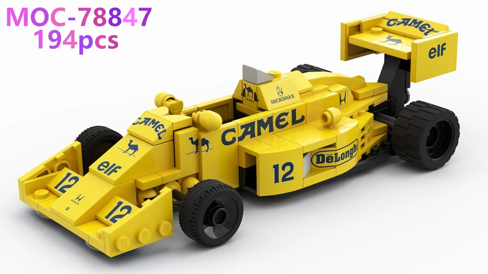 MOC-78847 race car 194 pieces compatible building toy blocks for children's Christmas gifts
MOC-78847 race car 194 pieces compatible building toy blocks for children's Christmas gifts