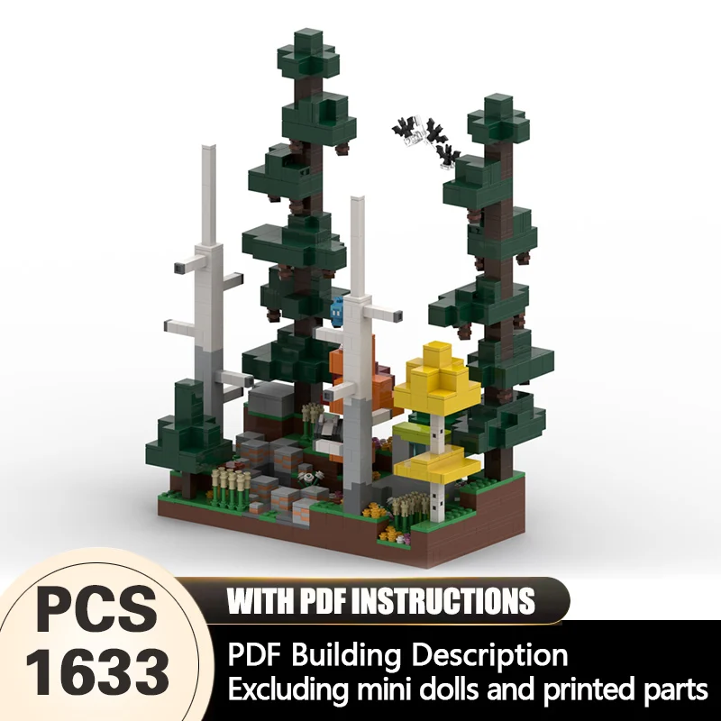 Creators Plant Series Model MOC Building Bricks Forest Biome Modular Technology Gifts Holiday Assemble Children Toys Suit
Creators Plant Series Model MOC Building Bricks Forest Biome Modular Technology Gifts Holiday Assemble Children Toys Suit