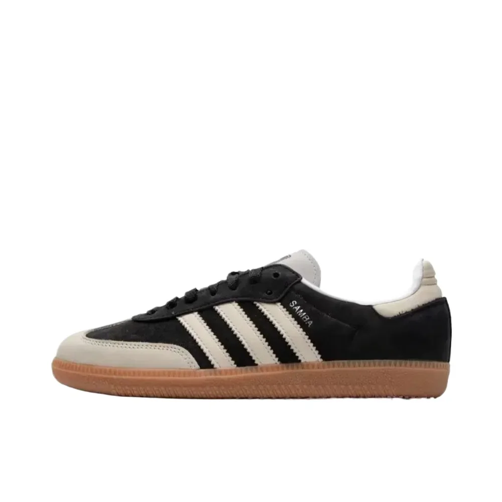Adidas Originals Samba Gazelle OG Женские и мужские черные и коричневые нескользящие немецкие тренировочные туфли в стиле ретро с низким берцем IE5836
Adidas Originals Samba Gazelle OG Женские и мужские черные и коричневые нескользящие немецкие тренировочные туфли в стиле ретро с низким берцем IE5836