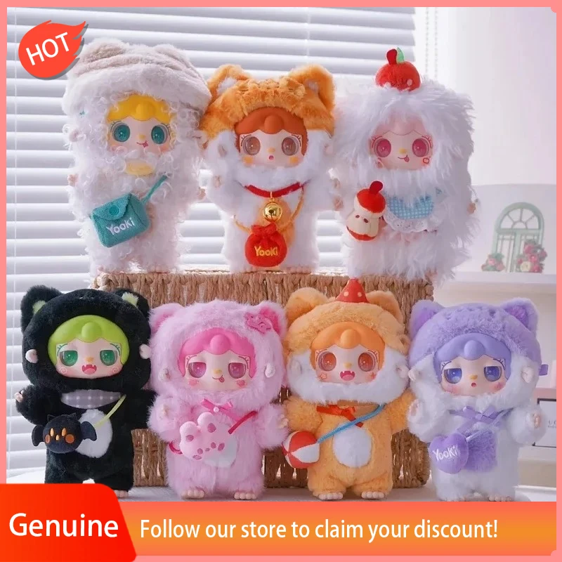 Genuine Yooki V2 Meow Meow Kindergarten Series Plush Blind Box Cute Vinyl Doll Pendant Decoration Mystery Box Children Toy Gift
Genuine Yooki V2 Meow Meow Kindergarten Series Plush Blind Box Cute Vinyl Doll Pendant Decoration Mystery Box Children Toy Gift