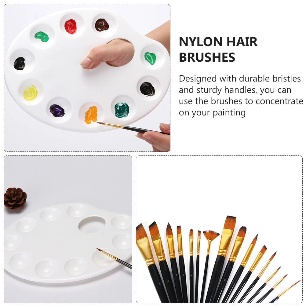 Oil Painting Brush Set Durable Bristles Sturdy H les Portable Gouache Drawing Art Supplies Kids Paintbrush Bag Oxford Cloth
Oil Painting Brush Set Durable Bristles Sturdy H les Portable Gouache Drawing Art Supplies Kids Paintbrush Bag Oxford Cloth