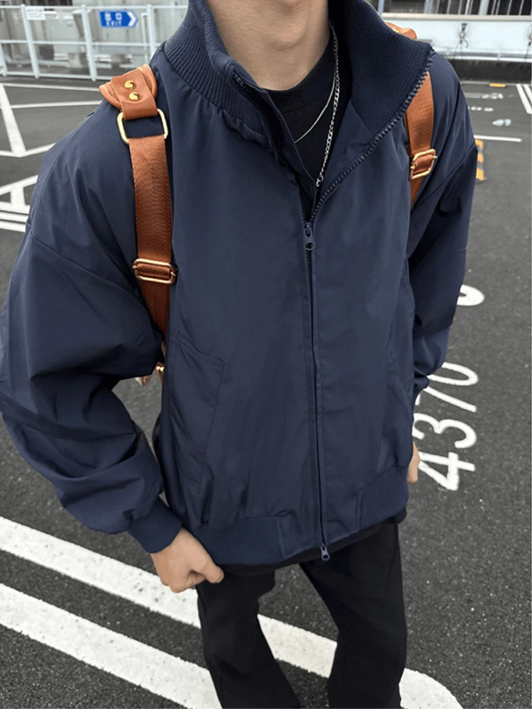 Cleanfit ort American Pilot Jaet Мужская осенняя рабочая одежда Верхняя одежда Бейсбольное пальто Модное синее полиэфирное волокно
Cleanfit ort American Pilot Jaet Мужская осенняя рабочая одежда Верхняя одежда Бейсбольное пальто Модное синее полиэфирное волокно