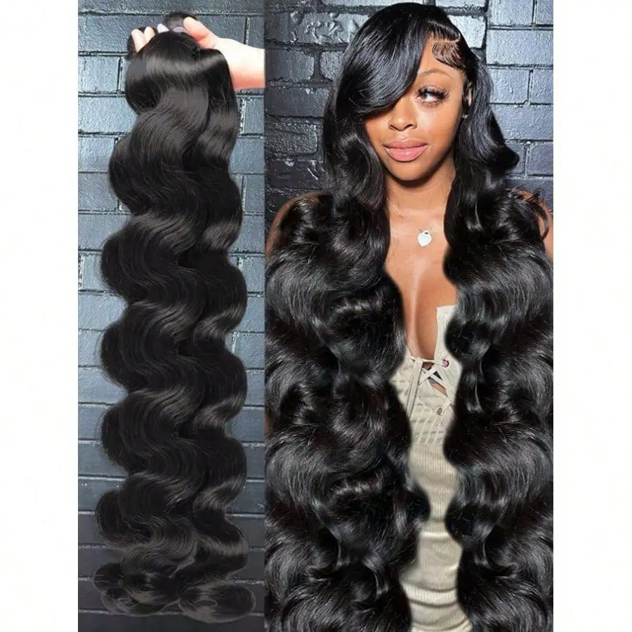 40 Inch Body Wave Bundles Human Hair 16A Brazilian Virgin Raw Hair Bundles Human Hair Unprocessed Extensions Bundles Deals
40 Inch Body Wave Bundles Human Hair 16A Brazilian Virgin Raw Hair Bundles Human Hair Unprocessed Extensions Bundles Deals