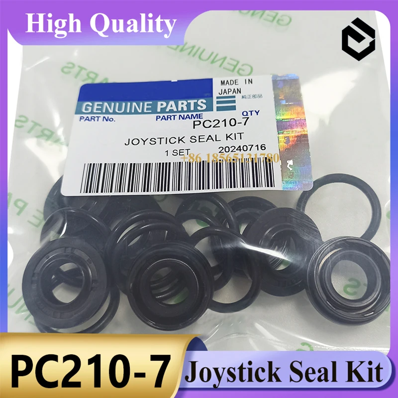 PC200-3 PC200-5 PC200-7 PC210-7 PC220-7 Комплект уплотнений джойстика Комплект уплотнений пилотного клапана для комплекта уплотнений для ремонта экскаватора Komatsu
PC200-3 PC200-5 PC200-7 PC210-7 PC220-7 Комплект уплотнений джойстика Комплект уплотнений пилотного клапана для комплекта уплотнений для ремонта экскаватора Komatsu