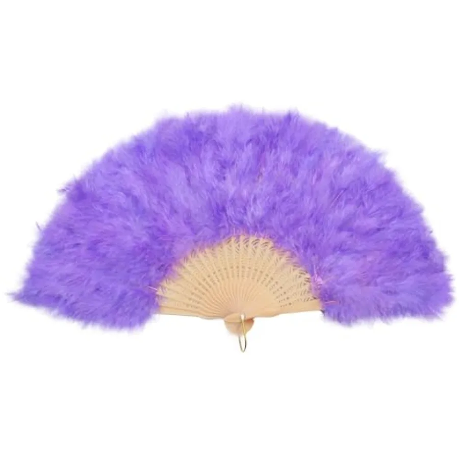 1920s Vintage Style Folding Handheld Flapper Feather Hand Fan
1920s Vintage Style Folding Handheld Flapper Feather Hand Fan