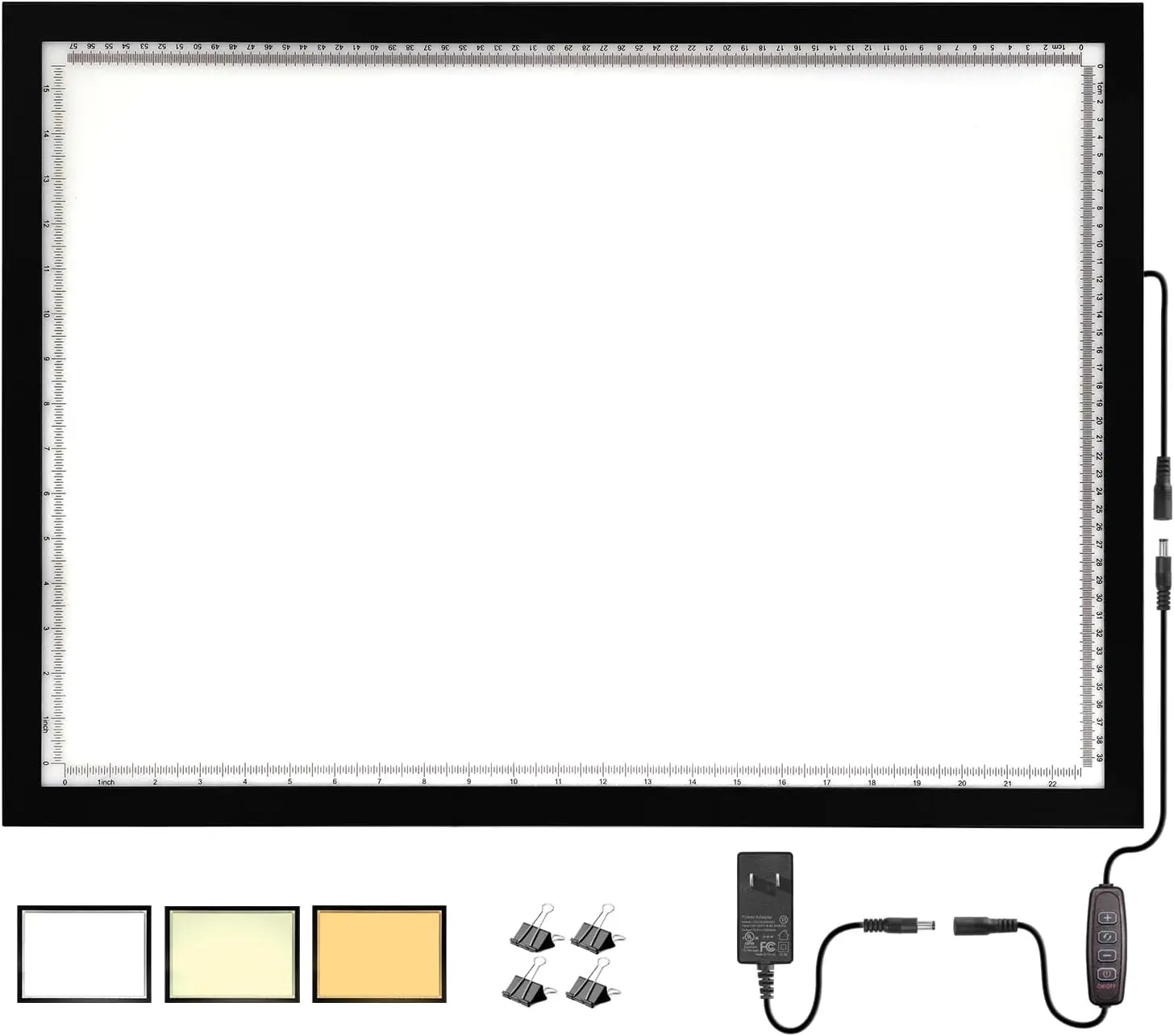 Light Pad A2 10000 Lux High Bright, 3 Colors Stepless Dimming for Diamond Painting Tracing Drawing
Light Pad A2 10000 Lux High Bright, 3 Colors Stepless Dimming for Diamond Painting Tracing Drawing