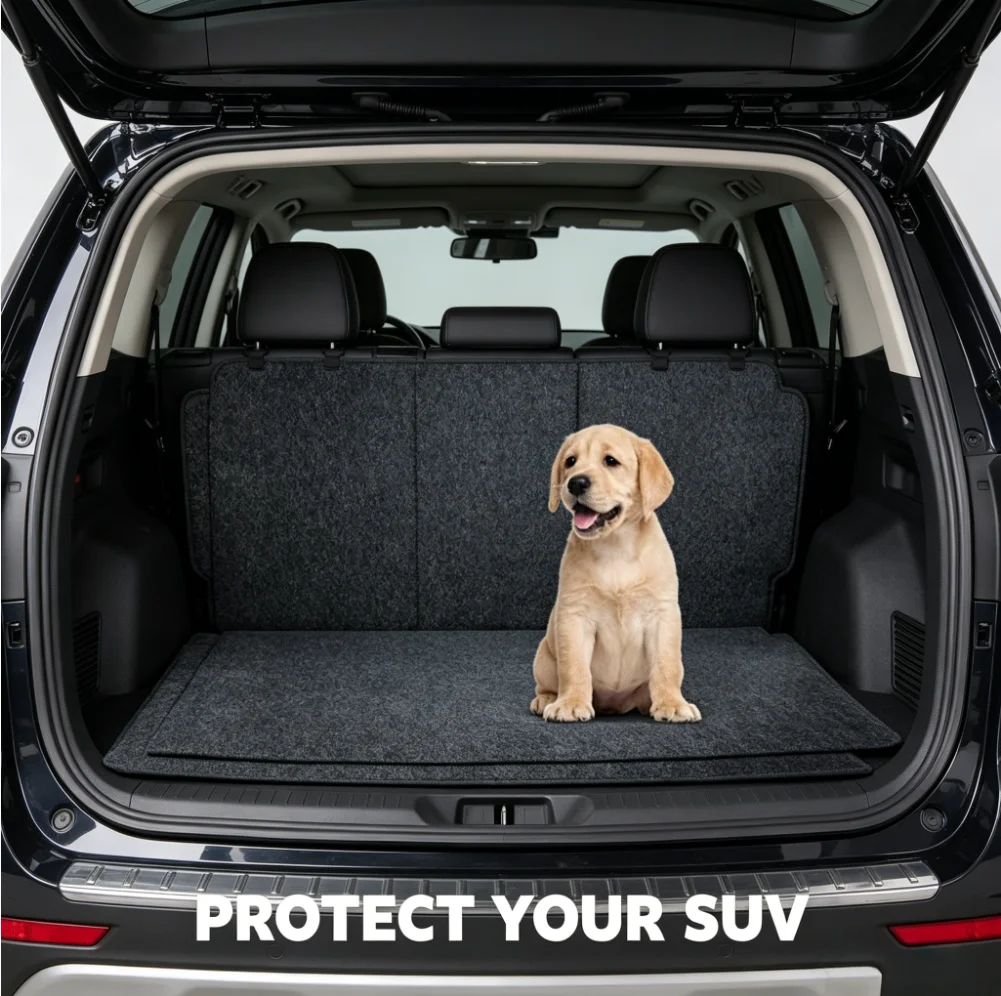 Waterproof Dog Cargo Liner Pet Car Seat Cover Anti Slip Trunk Protector with Bumper Flap for SUV Truck Travel Hair Protection
Waterproof Dog Cargo Liner Pet Car Seat Cover Anti Slip Trunk Protector with Bumper Flap for SUV Truck Travel Hair Protection