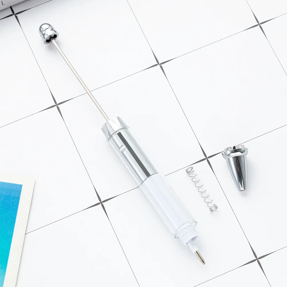 5Pcs Beadable Pen Ballpoint Pen Smooth Ink Writing Pens for Gift Home Office Cute Stationery Items DIY Craft 
5Pcs Beadable Pen Ballpoint Pen Smooth Ink Writing Pens for Gift Home Office Cute Stationery Items DIY Craft