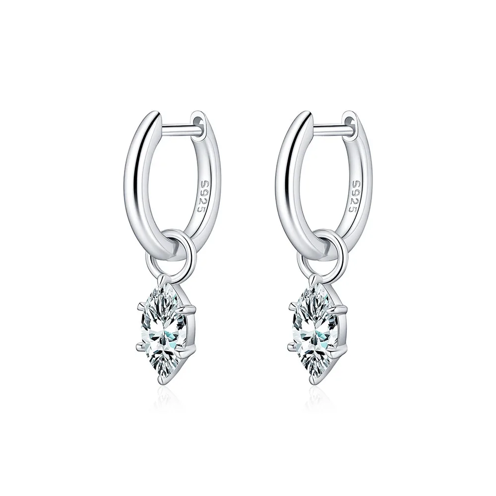 Apexelle Luxury Jewelry 925 Sterling Silver Earrings For Women Marquise Cut Moissanite Earrings Daily Wear Fine Jewelry
Apexelle Luxury Jewelry 925 Sterling Silver Earrings For Women Marquise Cut Moissanite Earrings Daily Wear Fine Jewelry